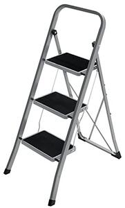 Scara, Songmics, Gri-Negru, 110x45x4.5 cm