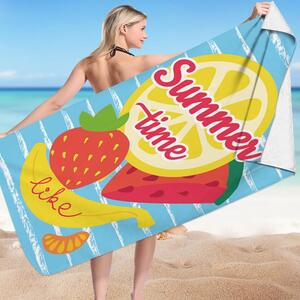 Prosop de plajă cu motivul Summer Time 150 x 70 cm