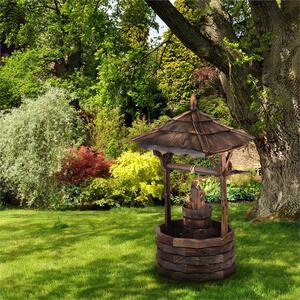 Blumfeldt LORELEY Garden Wells Fanatanadecorativa,135 cm din lemn de brad