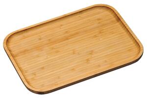 Kesper 58161 Tava de servit bambus, 37,5 x 27,5 x2 cm