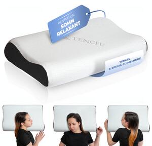 Perna cu spuma de memorie Tencel Contour by CEDA HOME