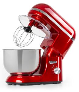 Klarstein Bella Elegance, robot de bucătărie, 1800 W, 1,7 HP, 6 nivele, 5 litri, roșu