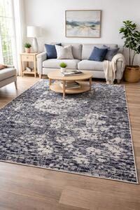 Covor Sufragerie, Model Anny 33003 869, Dreptunghiular, Gri Inchis 58x110