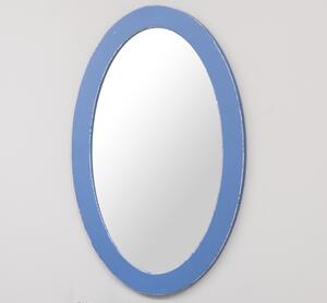 Oglinda ovala baie cu finisaj 2 straturi de culori antichizat