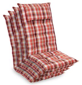 Blumfeldt Sylt, pernă tapițată, pernă pentru scaun, spătar mai înat, poliester, 50 × 120 × 9 cm, 4 x pernă bancă