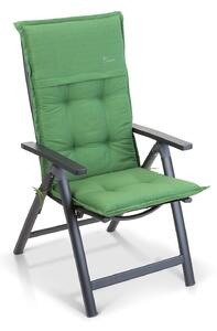Blumfeldt Coburg, pernă, pernă pentru fotoliu, spătar înalt, pernă scaun de grădină, poliester, 53 × 117 × 9 cm, 2 x pernă