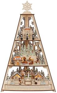 Decoratiune de Craciun Weihnachtsdeko lemn 33/18/53 cm
