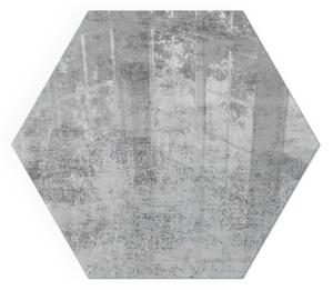 Sticlă hexagonală sub sobă Model de fundal abstract