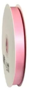Panglica Dublu Satinata Roz 16 mm, satin 91 m