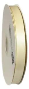 Panglica Dublu Satinata Ivory 16 mm, satin 91 m