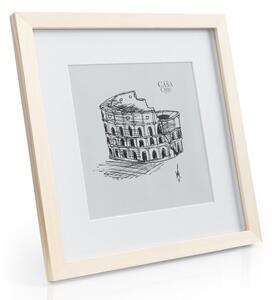 Casa Chic York, ramă pentru fotografii, pătrată, fotografii 30 × 30 cm, suport, sticlă