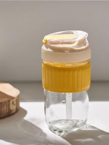 Sinsay - Sticlă pentru apă - galben