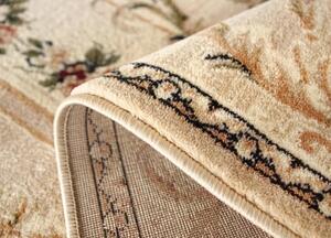 Covor Living Dormitor, Model 535 106, Crem Dreptunghi, Crem, 60x110