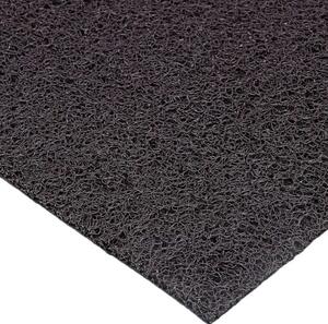 Covor Exterior Interior Spaghetti , Model Curly, Latimea 100 cm, Negru 100 x 100