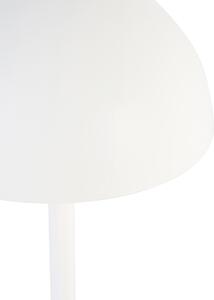 Lampă de masă albă cu LED reîncărcabilă și dimmer tactil în 3 trepte - Maureen