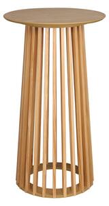 Masă bar Domonic, natural, 60x60x105 cm