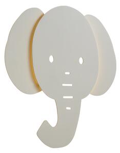 Lampă de perete pentru copii bej, cu LED, cu 3 trepte de intensitate luminoasă - Ellie the Elephant