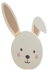 Lampă de perete pentru copii bej cu detalii, inclusiv LED, cu 3 trepte de intensitate luminoasă - Benny the Bunny