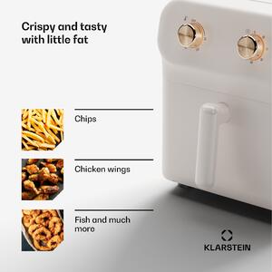 Klarstein AeroCrisp 6, friteuză cu aer cald, 1700 W, 6 litri, butoane rotative