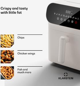 Klarstein AeroCrisp 9 Digital, friteuză cu aer cald, 1900 W, 9 litri, 12 programe, control tactil