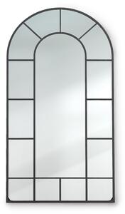 Casa Chic Archway, oglindă franțuzească de perete, ramă din aluminiu, 46 x 86 cm