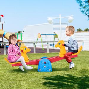 HOMCOM balansoar copii, 150x32x60cm, multicolor | Aosom Ro