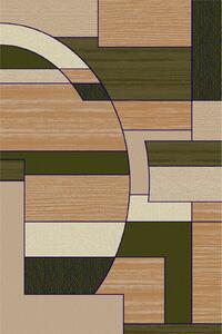 Covor Modern, Lotos 538-836, Verde, Diverse Dimensiuni, 1800 gr mp