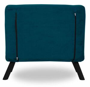 Fotoliu Extensibil tip Canapea Sando Single Petrol Verde
