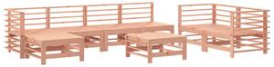 Set mobilier relaxare grădină, 8 piese, lemn masiv Douglas