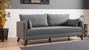Canapea Extensibila, 3 Locuri Bella Sofa Bed Gri