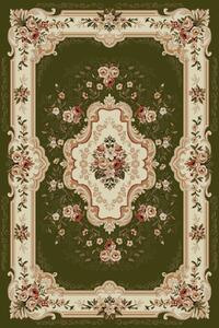 Covor Clasic, Lotos 570, Verde, Diverse Dimensiuni, 1800 gr mp