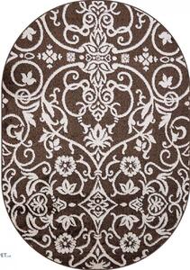 Covor Modern, Cappuccino 16026, Maro, Oval, Diverse Dimensiuni