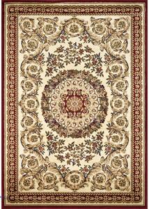 Covor Clasic, Lotos 539, Crem Grena, Diverse Dimensiuni, 1800 gr mp