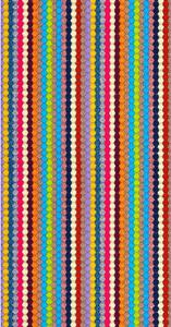 Traversa Antiderapanta, Jolly, Multicolor, Latime 67 cm, Diverse Lungimi