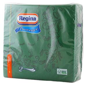Servetele Regina Provence verzi, 38x38 cm, 2 straturi, 18 bucati