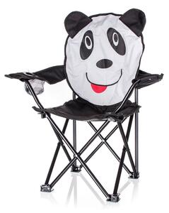 Scaun pliant pentru copii Happy Green Panda