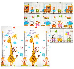 Aga4Kids Covoraș pliabil din spumă pentru copii 200x180 cm MR133