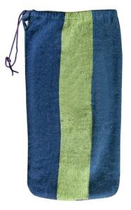 Hamac dublu cu suport metalic, multicolor, 200x150 cm, greutate maxima 200 kg, husa depozitare inclusa