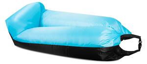 Aga Sac gonflabil LAZY BAG 230x70 cm Negru/Albastru