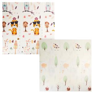 Aga4Kids Covoraș pliabil din spumă pentru copii 200x180 cm DS3009