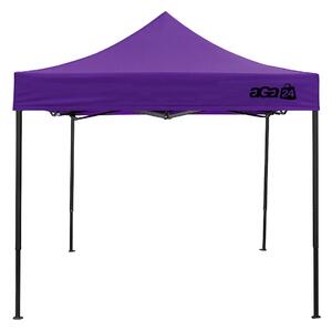 Aga Stand de vânzare fără pereți laterali 3×3 m Violet