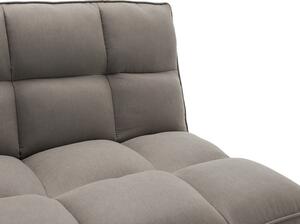 Canapea extensibila 3 locuri Rebel cu material textil de culoare gri deschis 189x92x82cm