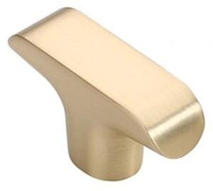 Buton mobila PISA 50x27 mm, brushed gold