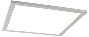 Plafoniera oțel 40 cm incl. LED și telecomandă - Liv