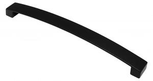 Maner metalic pentru mobilier, model CASSIM, stil modern/minimalist, Distanta dintre gauri = 128 | 160 | 192 | 224 | 256 mm, finisaj negru mat