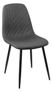 Scaun de dining antracit EVA cu picioare negre