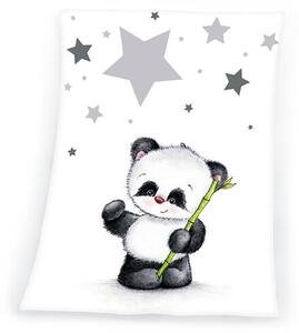 Pătură de copiii Fynn Star Panda, 75 x 100 cm