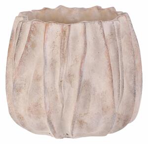 Capac pentru ghiveci de beton M1, bej , 22 x 18 cm, 22 cm
