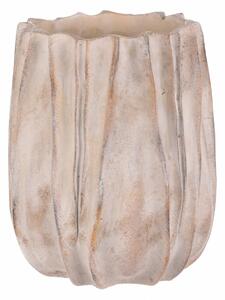 Vaza din beton, gri, 21 x 25 cm