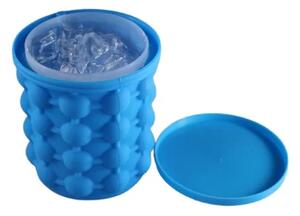 Aparat din silicon de făcut gheață și pentru răcorirea băuturilor - 12 x 13 cm
